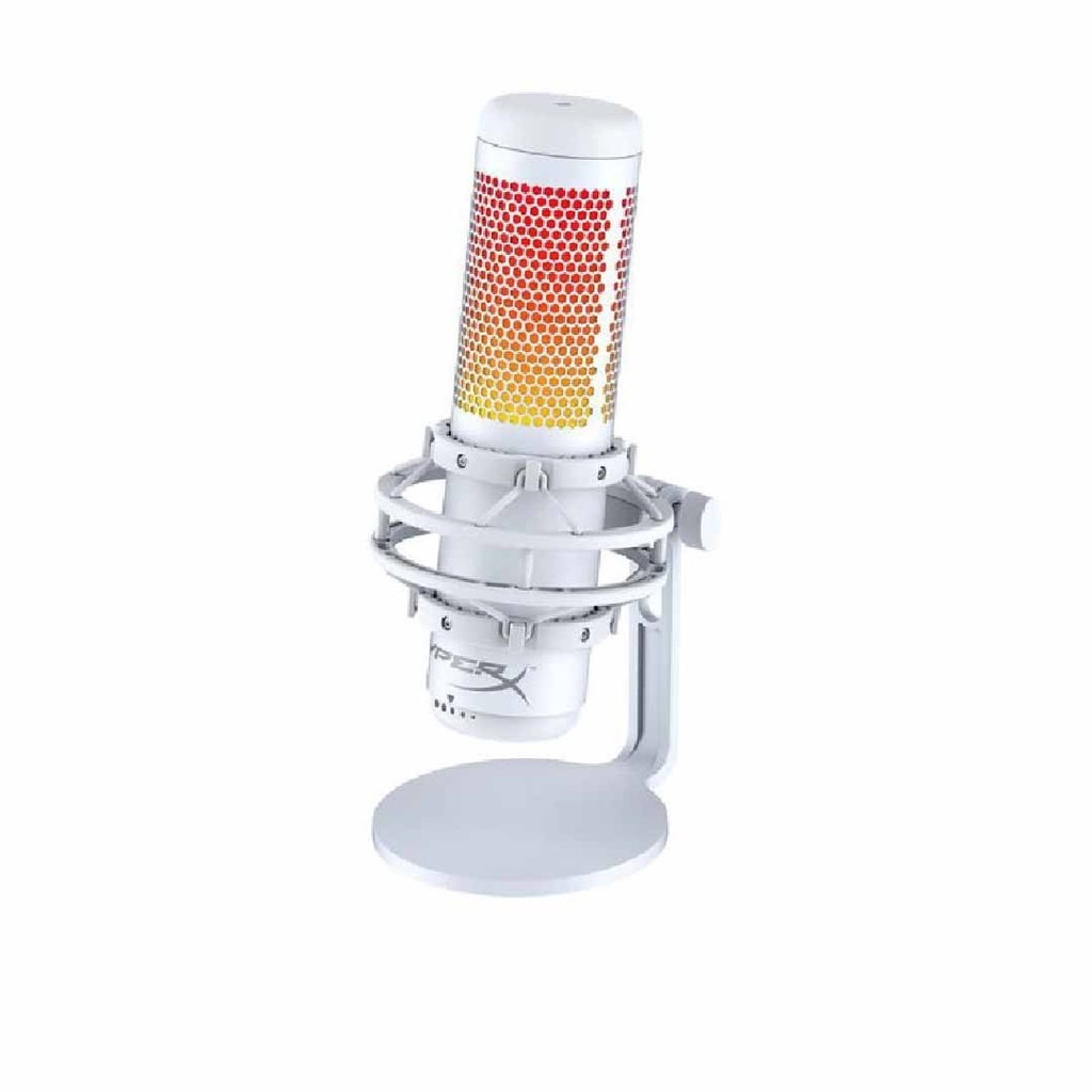 HyperX QuadCast S Wired Condenser Microphone - White