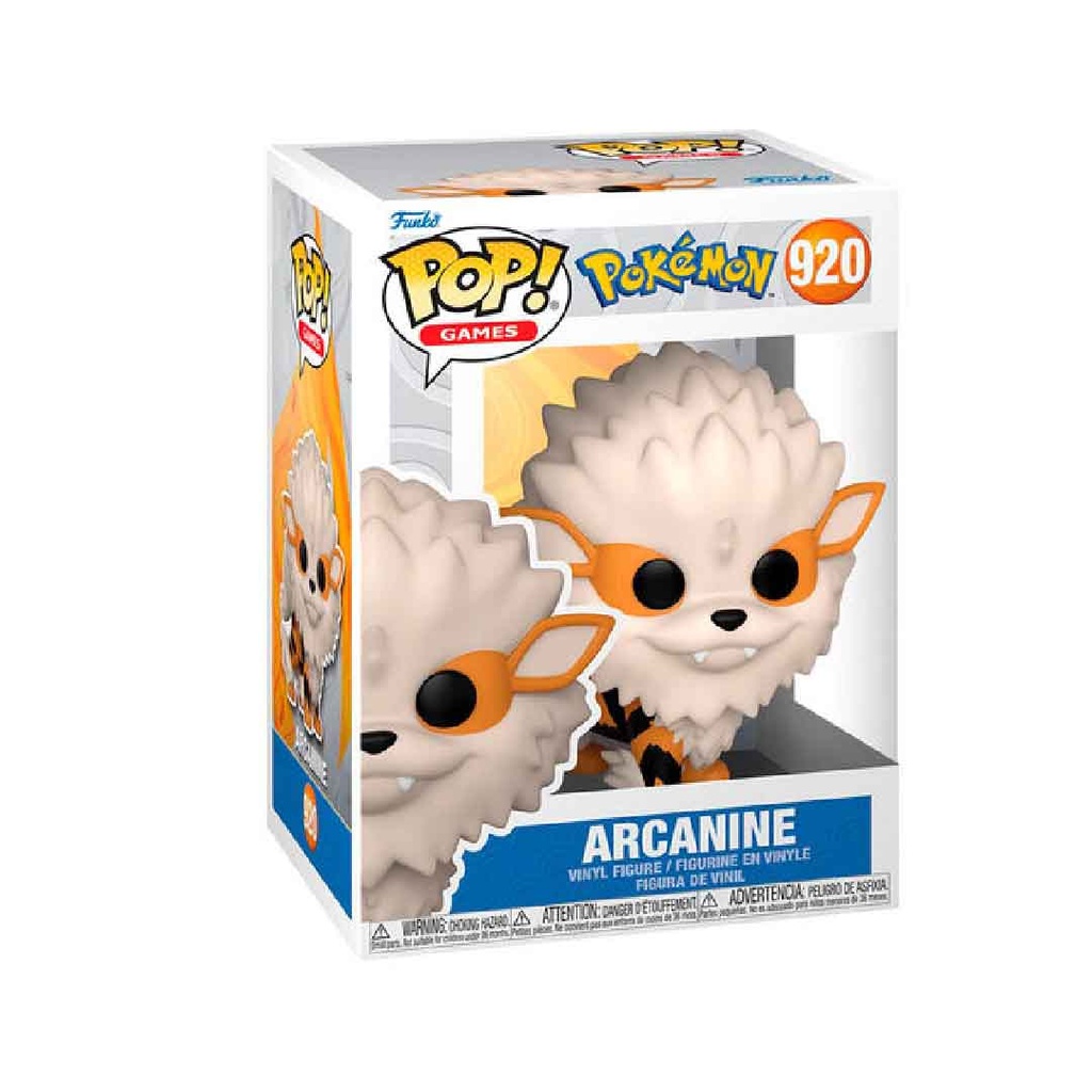 Funko POP!  Games: Pokemon - Arcanine (EMEA)