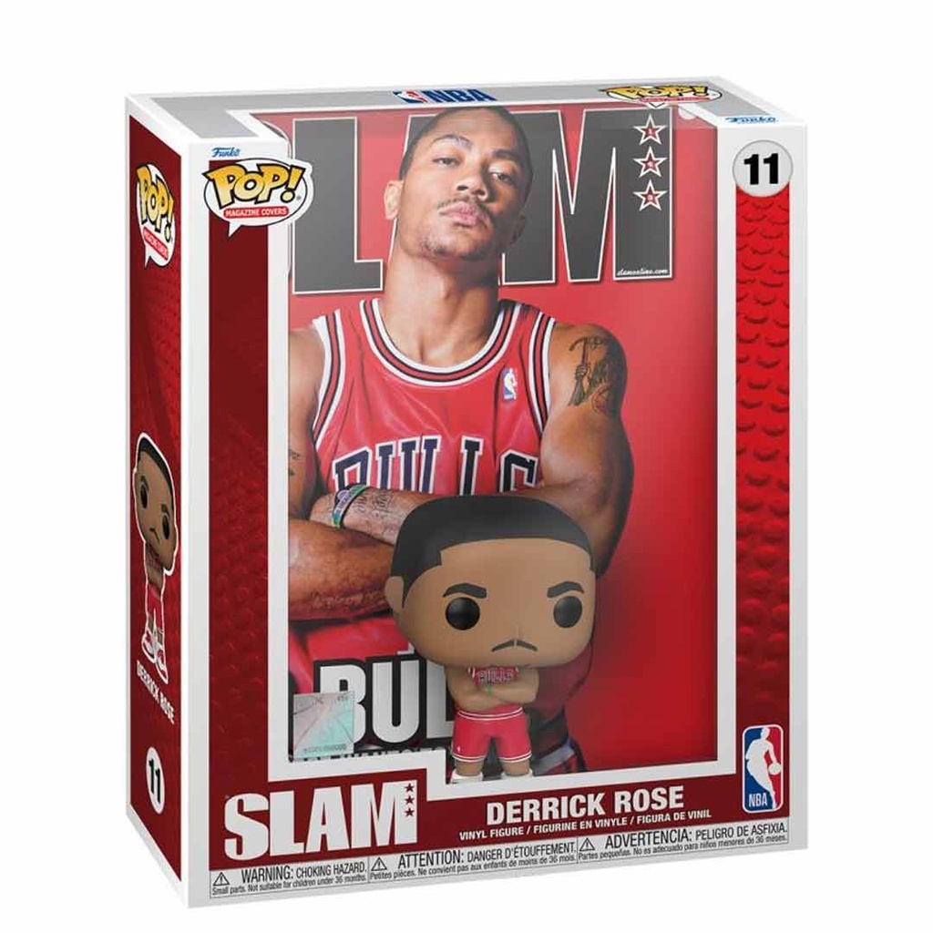 Funko POP!  Cover! Basketball: NBA SLAM - Derrick Rose