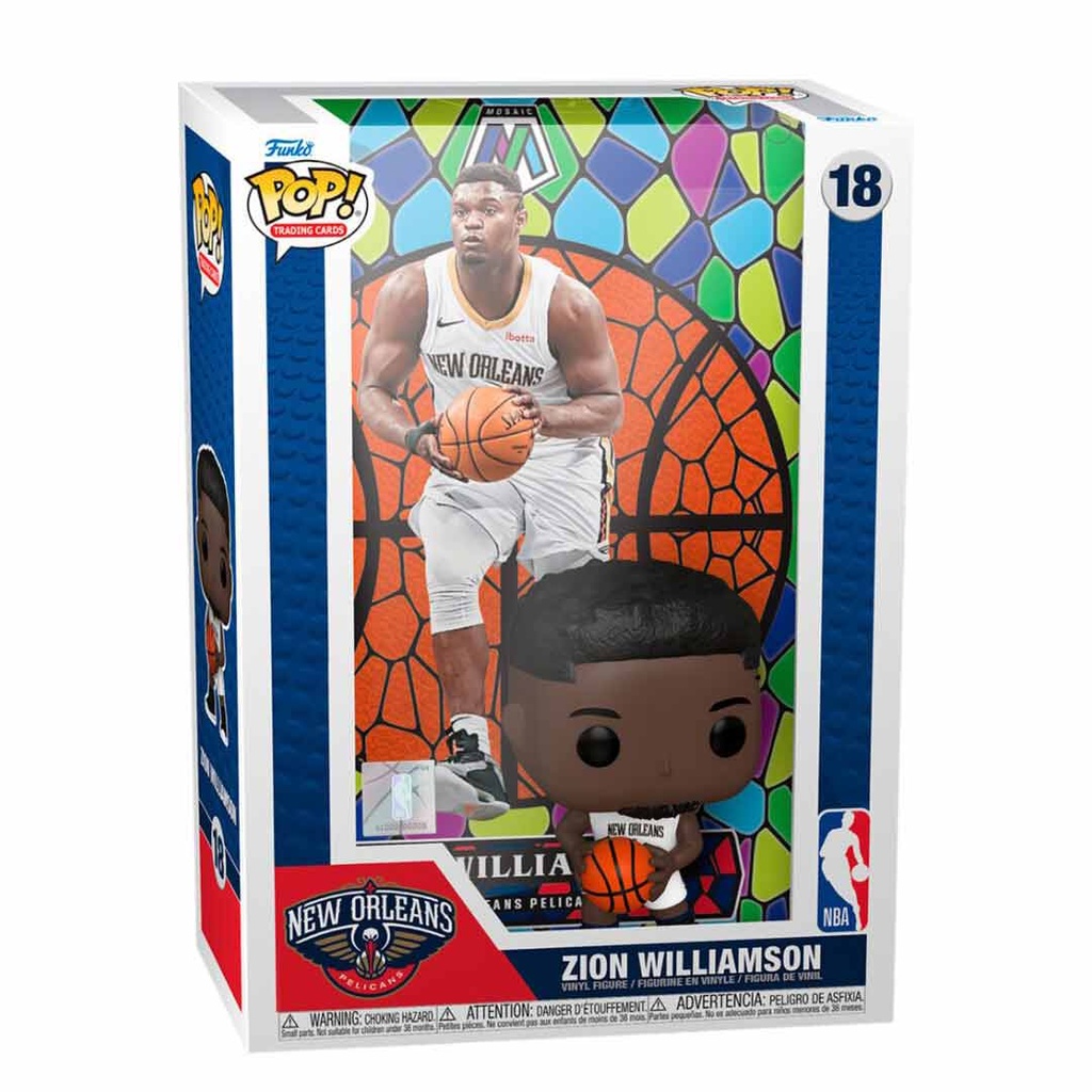 Funko POP!  Cover! Basketball: NBA New Orleans - Zion Williamson (Mosaic)