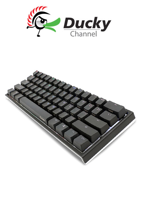 Ducky One 2 Mini RGB Gaming Keyboard - Silent Red Switch