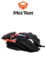 GM80 Transformers Gaming Mouse- Black (Meetion)