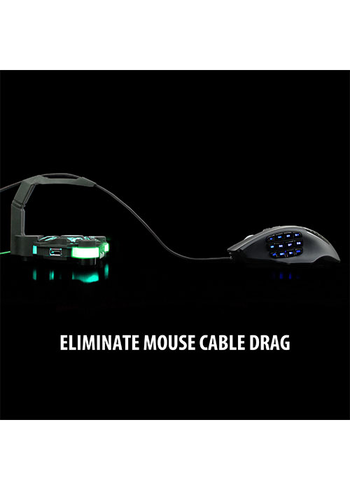 Gaming Mouse Bungee - Green (Enhance)