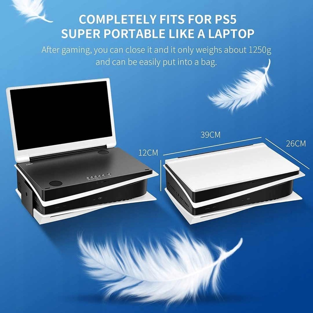 G-STORY 15.6" IPS 4K PORTABLE GAMING MONITOR FOR PS 5