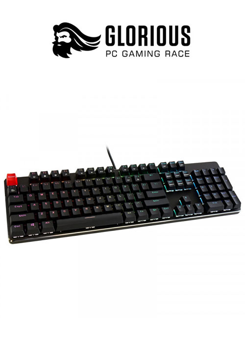 Keyboard Full Size- PreBuilt - Black (Glorious)