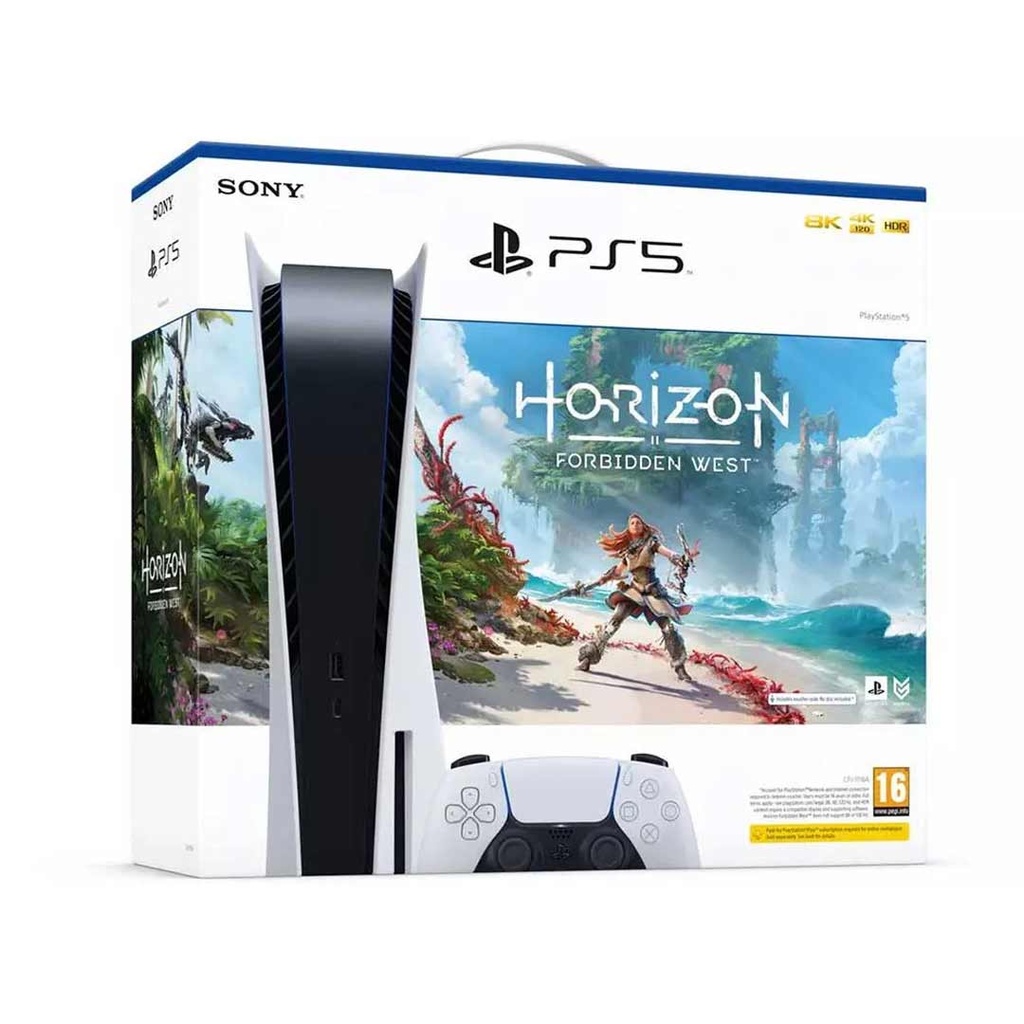 PS5 Console Disk Edition HFW Voucher Bundle