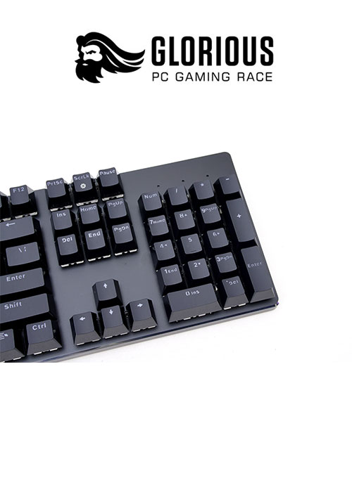 Keyboard Full Size- PreBuilt - Black (Glorious)