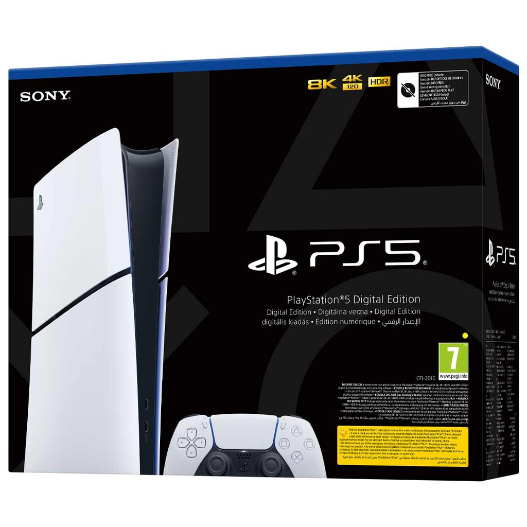PS5 Slim Console Digital White