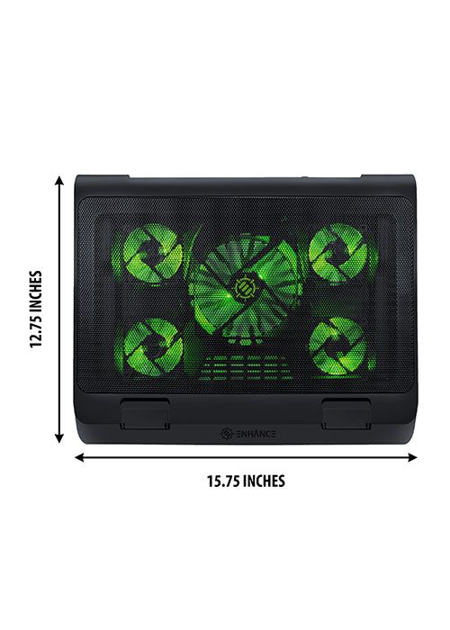 Laptop Cooling Stand – Green (ENHANCE)