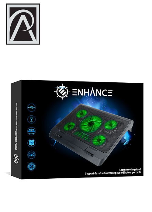 Laptop Cooling Stand – Green (ENHANCE)