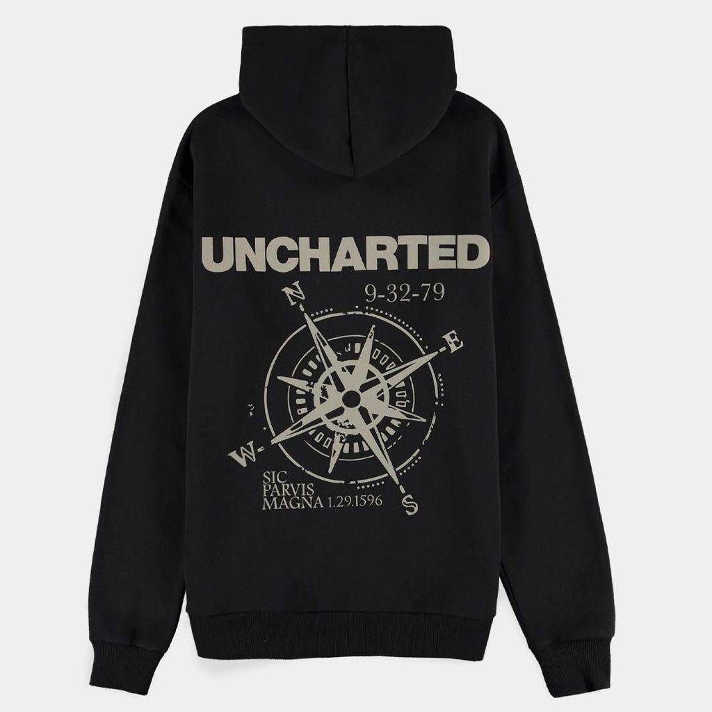 Difuzed-Uncharted Men's Zipper Hoodie-L