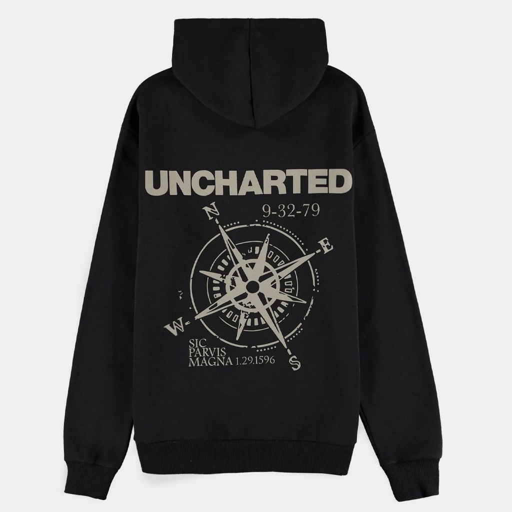 Difuzed-Uncharted Men's Zipper Hoodie-XL