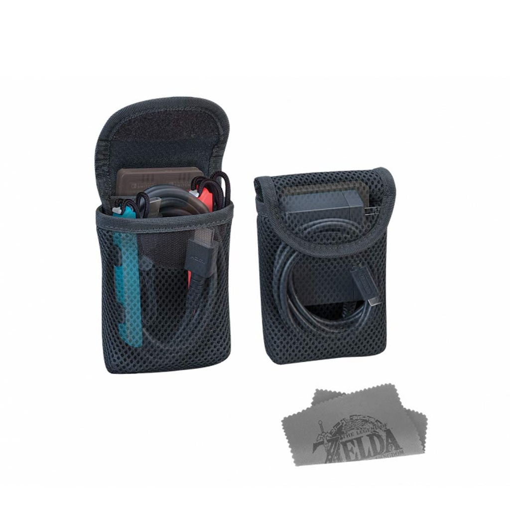 RDS Industeries-NS Traveler Deluxe Travel XL Case-Zelda Tears Of The Kingdom For NS OLED- Green