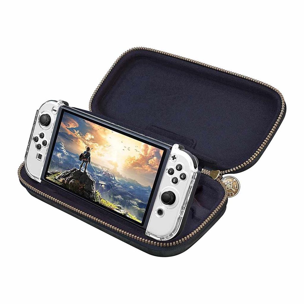 RDS Industeries-NS Traveler Deluxe Travel Case- Zelda Shield- Black