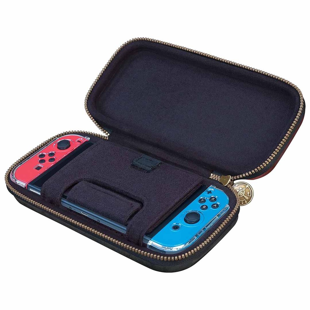 RDS Industeries-NS Traveler Deluxe Travel Case- Zelda Shield- Black