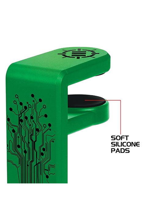 Rotating Headphone Mount - Green (ENHANCE)