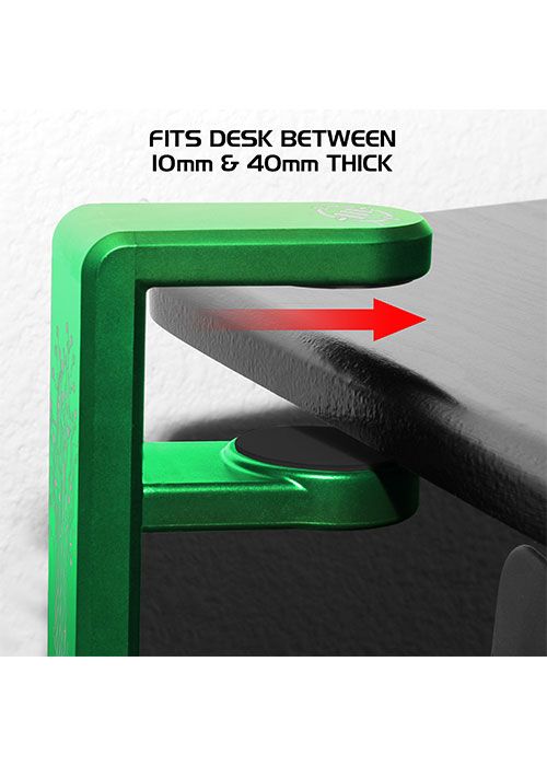Rotating Headphone Mount - Green (ENHANCE)