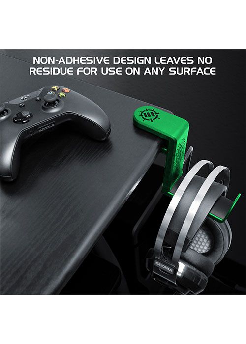 Rotating Headphone Mount - Green (ENHANCE)
