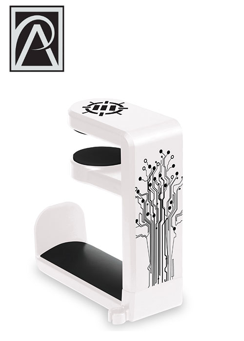 Rotating Headphone Mount - White (ENHANCE)