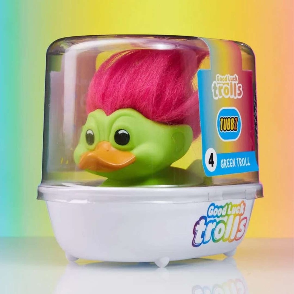 Tubbz Trolls 1st Edition Green (Pink Hair)