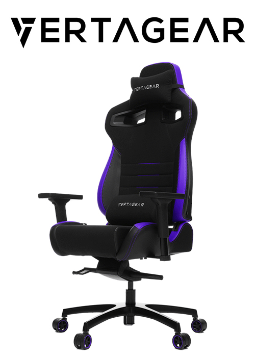 Gaming chair Vertagear Racing PL4500 Black, Purple