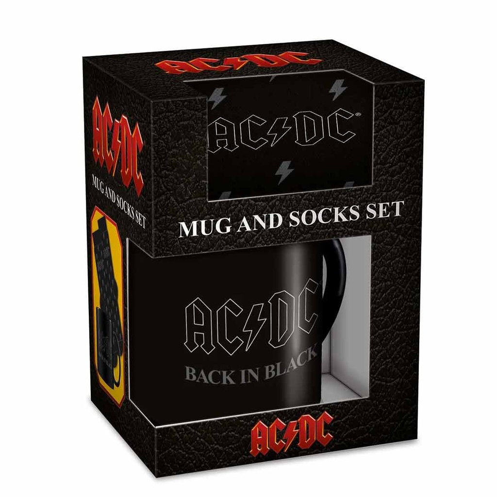 Pyramid-Ac/Dc (Back In Black) Mug & Sock Set of 2