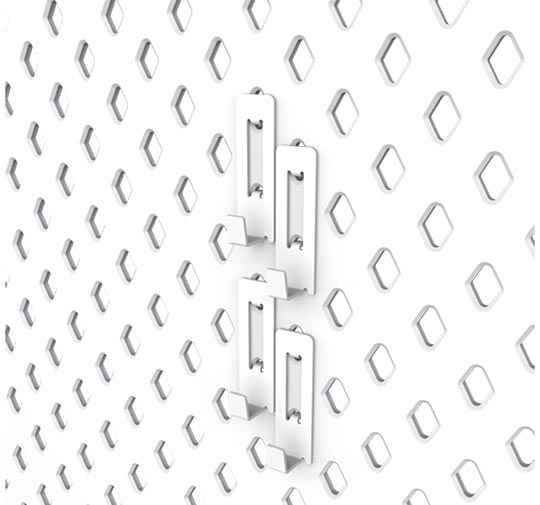 DEZCTOP D-BOARD Hook White