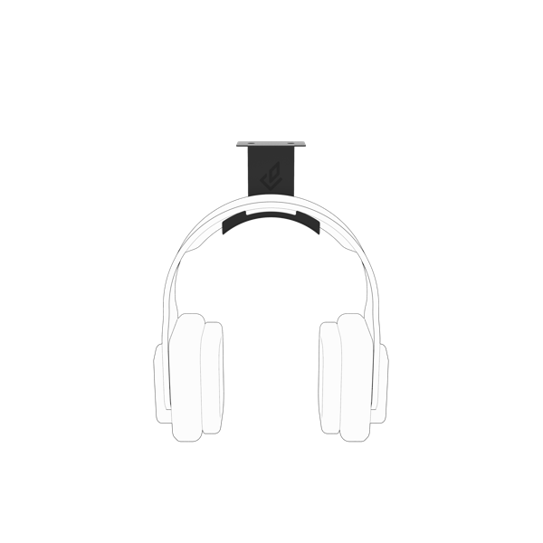 DEZCTOP Headset Holder Black