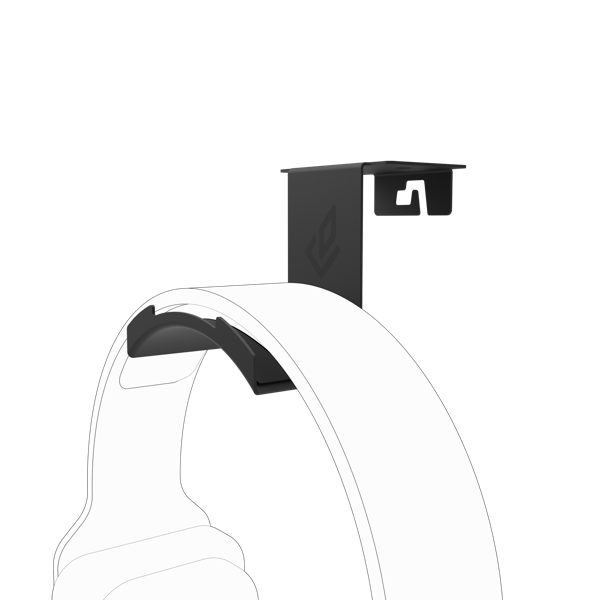 DEZCTOP Headset Holder Black