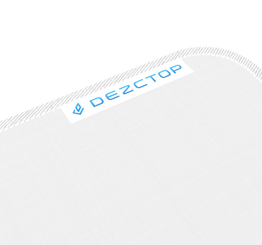 DEZCTOP Mouse Pad White