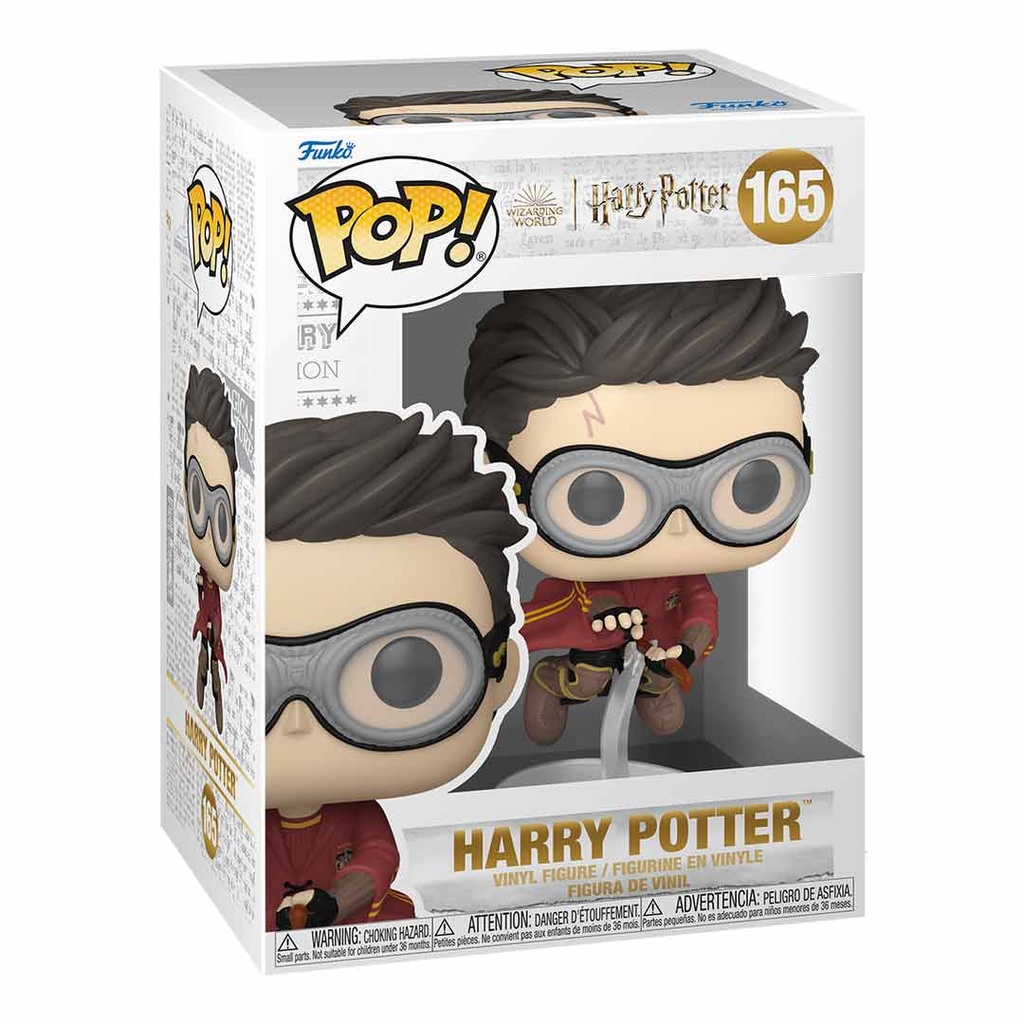 FUNKO POP! Movies: Harry Potter: The Prisoner of Azkaban - Harry with Broom (Quidditch)