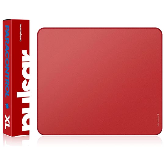 PULSAR Paracontrol V2 Xlarge Red Mouse Pad (490x420mm)