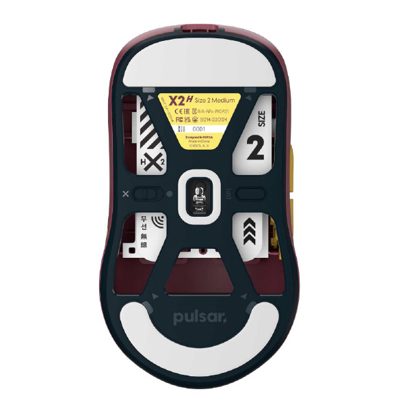 PULSAR X2 H Wireless Gaming Mouse Size 2 Giyu