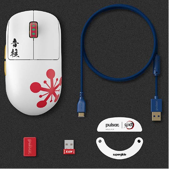 PULSAR X2 H Wireless Gaming Mouse Size 2 Uzui Tengen