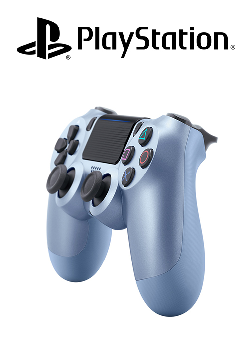 PS4 DS4 Controller Titanium Blue V2  