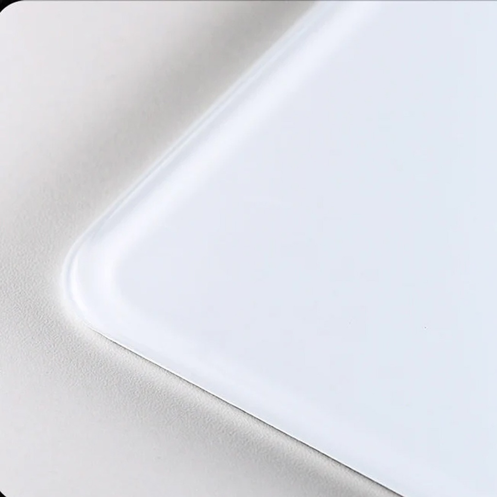 Varmilo Tempered Glass Gaming Mouse Pad Classic White Small