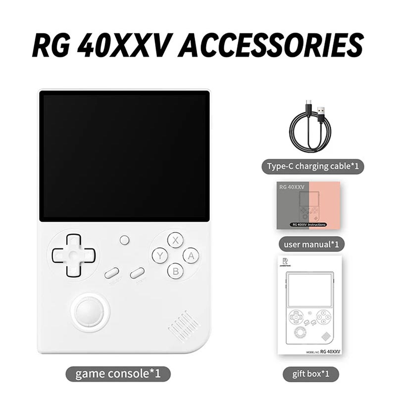 ANBERNIC RGX40XXV Handheld Game Console Linux System 4.0 Inch Screen 64GB