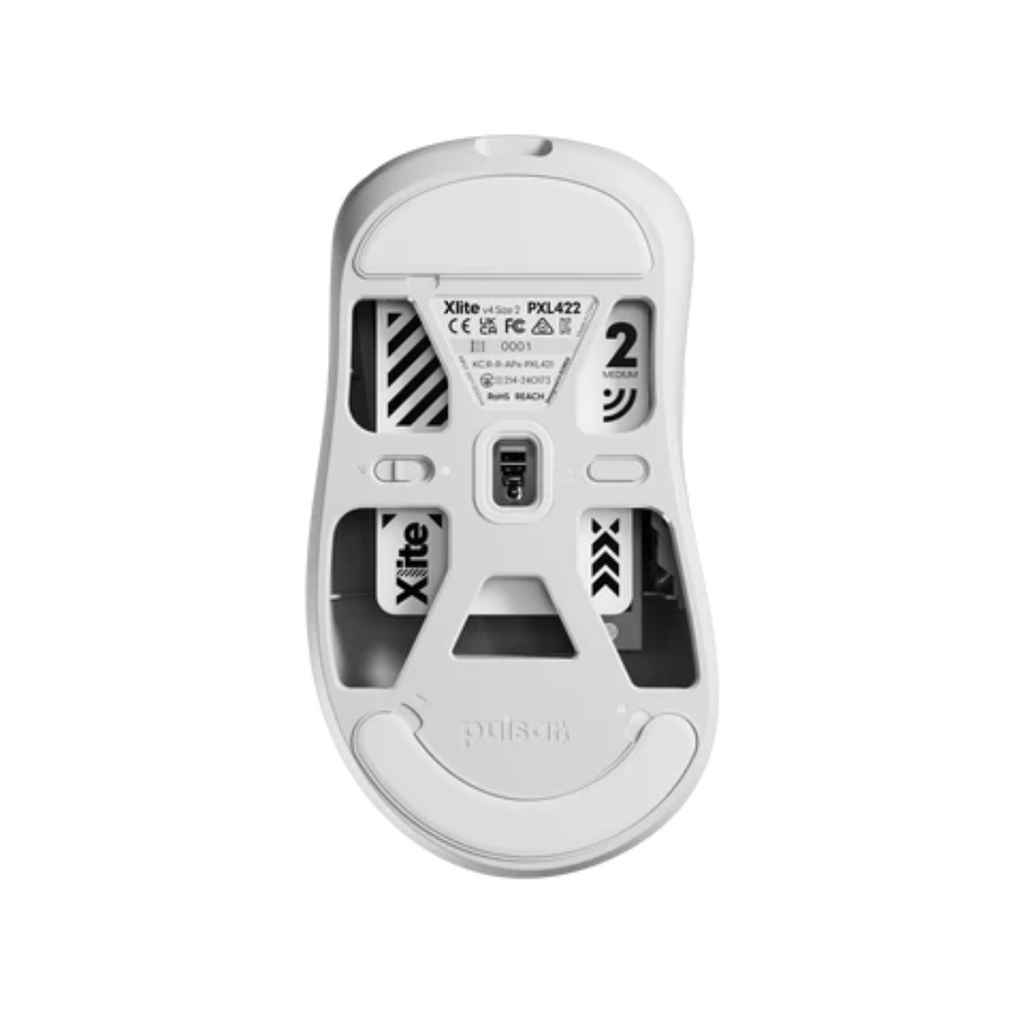 Pulsar Xlite Gaming Mouse v4 Size3 White