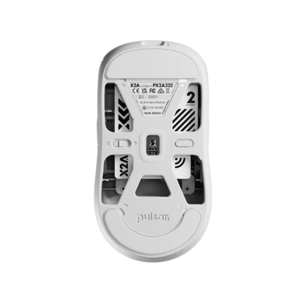 Pulsar X2A Gaming Mouse v3 Size2 White