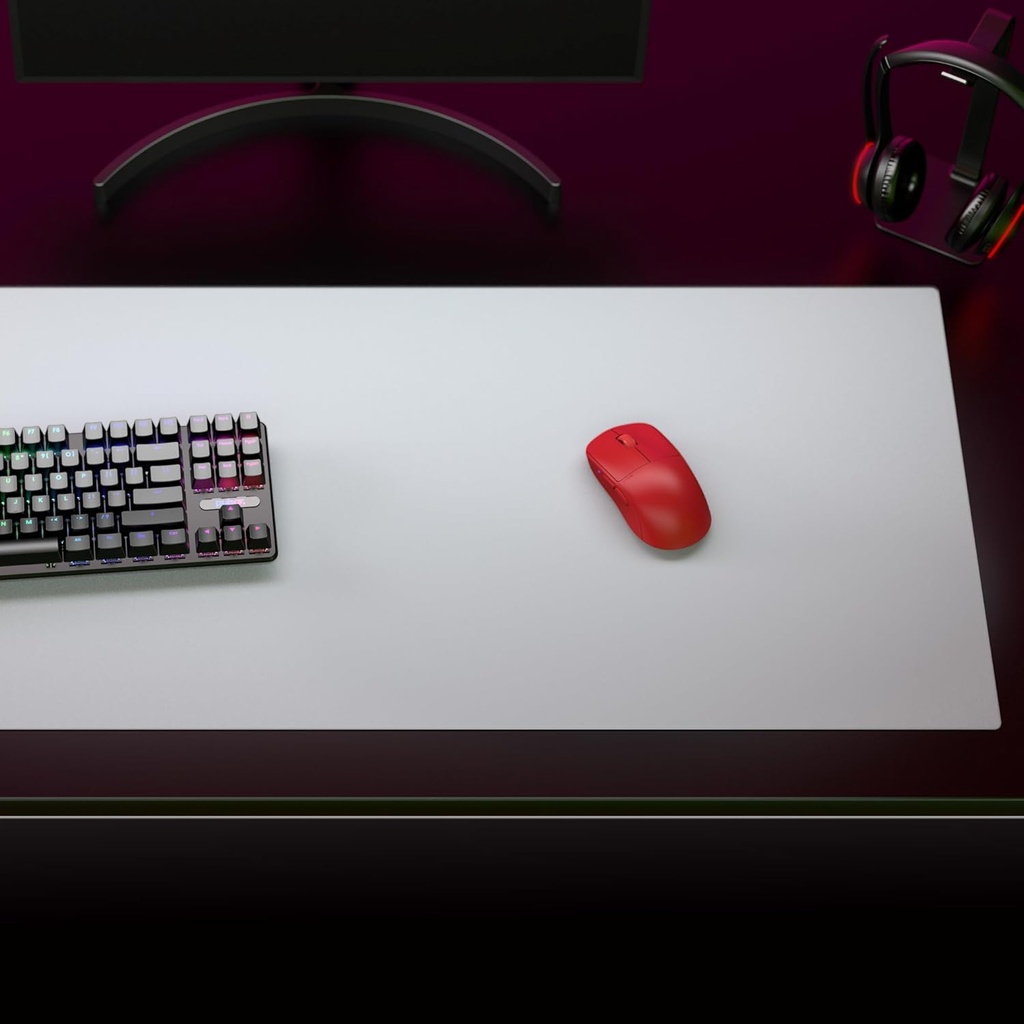 Superglide Glass Mouse Pad XXL White 2