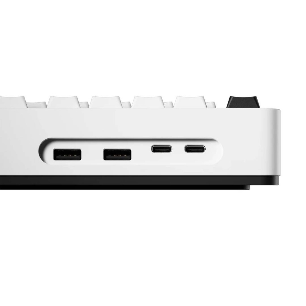 Pulsar Gaming Keyboard Xboard QS White Aluminum Case 88Keys