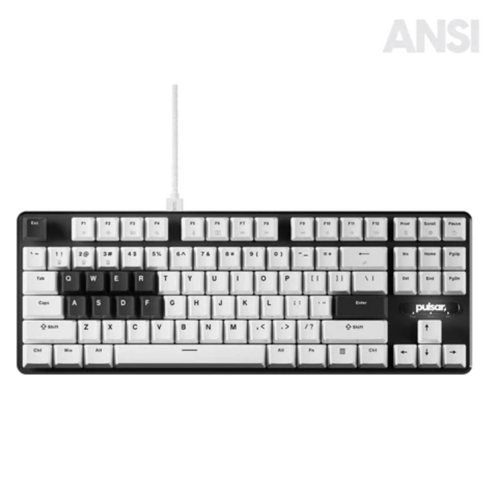 Pulsar Magnetic Gaming Keyboard PCMK 2 HE ANSI White 106 Keys