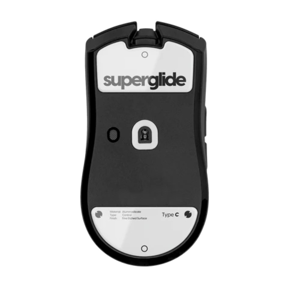 Pulsar Superglide2 Razer Viper v3 Pro Mouse Pad White
