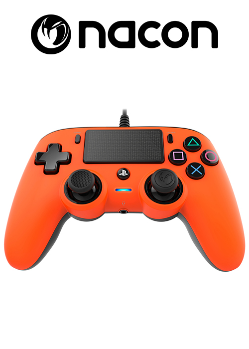 PS4 Wired Controller Orange (Nacon)