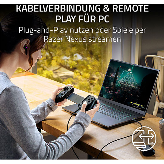 Razer Kishi V3 Full-Sized Mobile Controller for iPhone & Android With USB-C