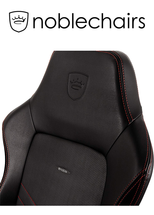 Noblechairs HERO Gaming Chair - Black/Red