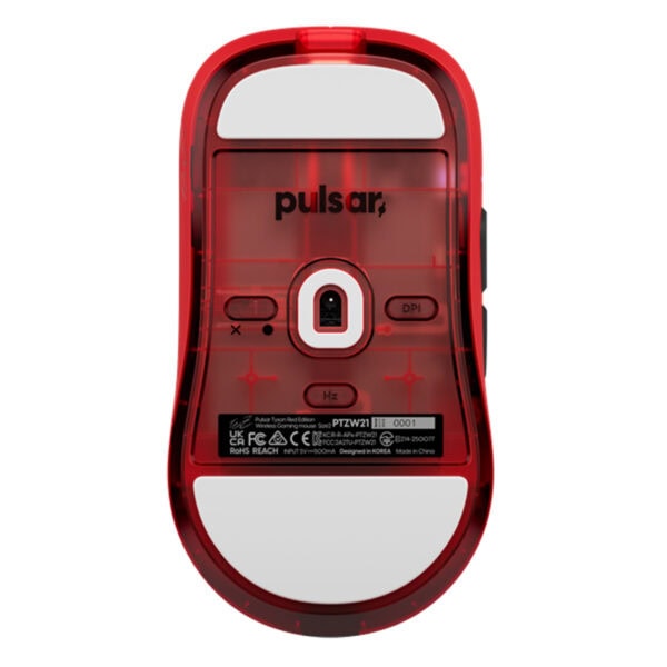Pulsar TenZ Signature Edition Wireless Gaming Mouse RED