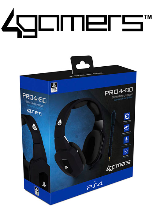 PS4 PRO4-80 Wired Stereo Gaming Headset (4Gamers)