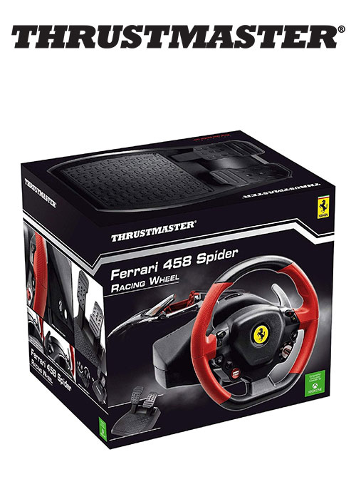 XB1 Ferrari 458 Spider Racing Wheel (Thrustmaster)
