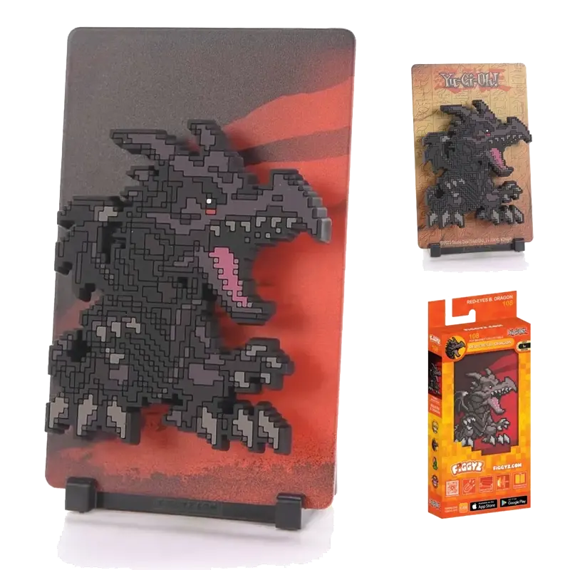 FIGGYZ Pop Magnet Collectible Yu-Gi-Oh! - Red-Eyes B. Dragon 4.webp